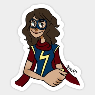 Ms Marvel Sticker